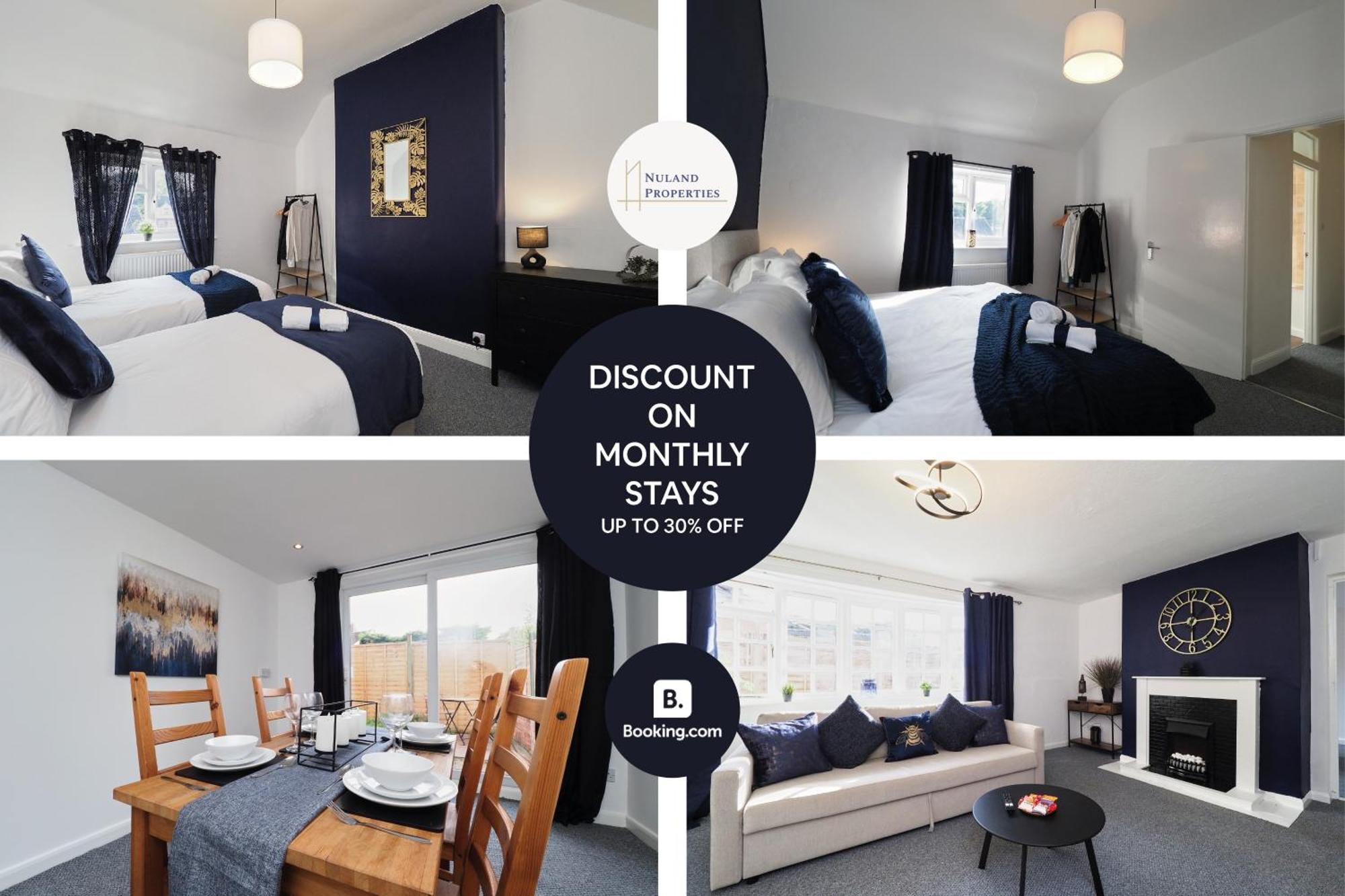 Home In Wellesbourne - Contractors - Families - Reduced Rates Bagian luar foto